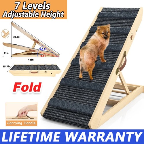 Adjustable heights dog pet - adjustable,