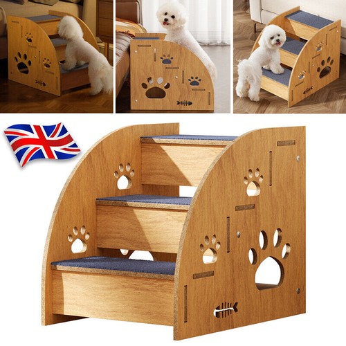 Steps wooden dog - 3,