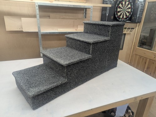 Dog steps for - bed,
