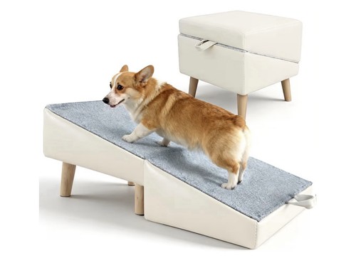 Narra foldable dog ramp - narra, for