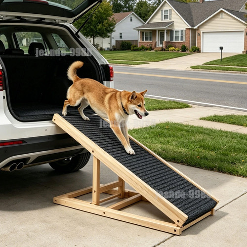 Adjustable dog ramp foldable - adjustable,