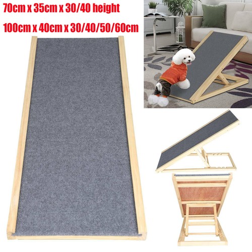 Dog pet ramp wooden folding - pet,