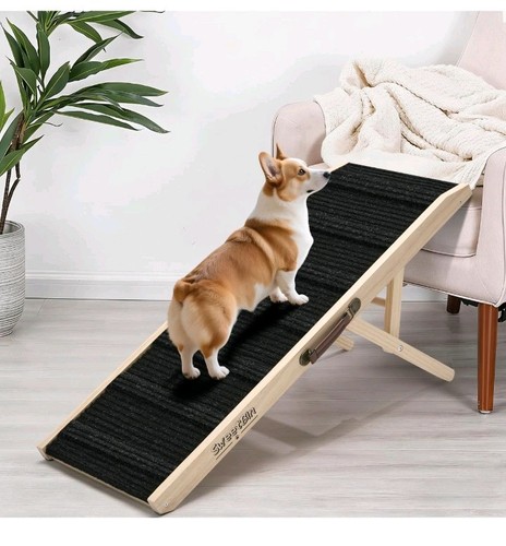 Dog ramp for bed foldable - dog,