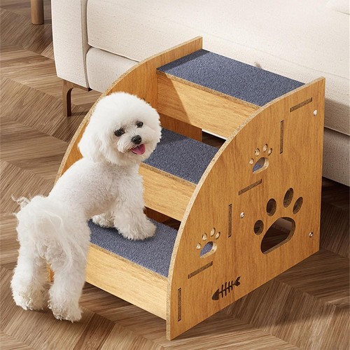 Pet ramp steps wooden - steps, dog