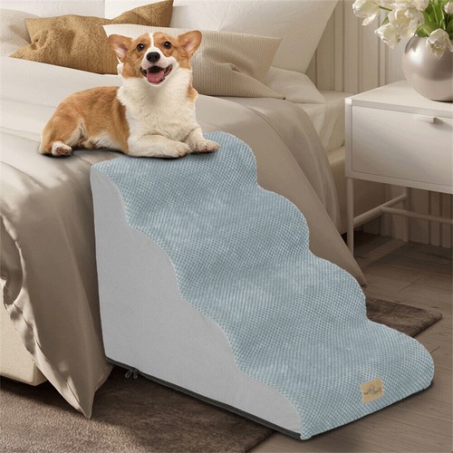 5 dog stairs with - dog,