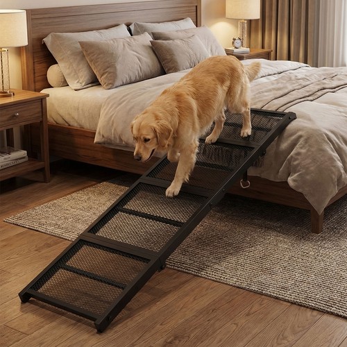 Hoobro dog ramp portable - ramp,