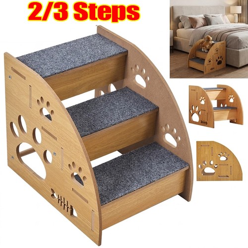 Steps pet ramp wooden - steps,