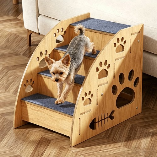 Step pet stairs for - pet, bed