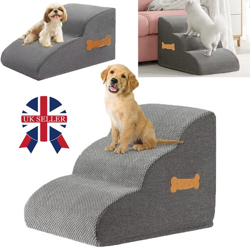 Grey dog stairs pet - grey,