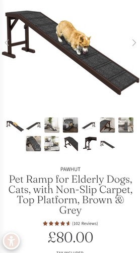 Pawhut pet ramp for - pet,