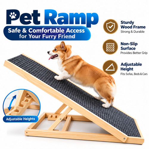 Adjustable heights dog pet - heights,