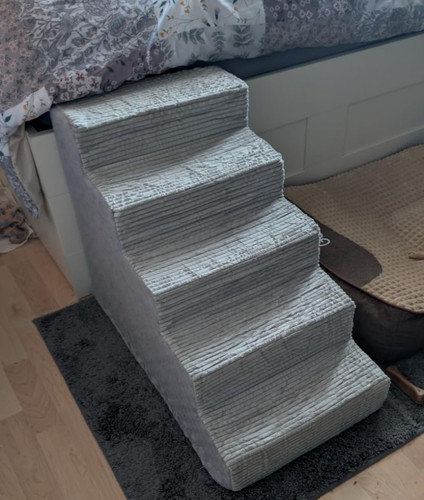 Dog steps for bed - steps, bed,