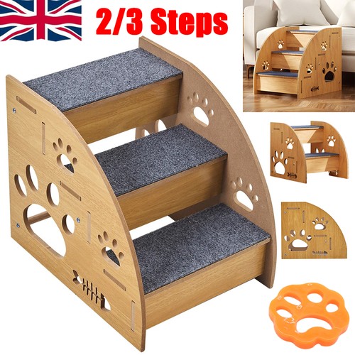Steps pet ramp wooden - 2/3, dog